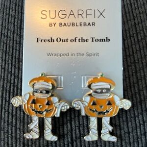 Sugarfix by Baublebear Earrings - Greah Out Of The Tomb - Mummy - Jack-O-Lantern